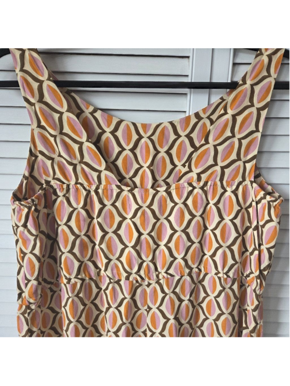 Women's Velvet by Graham & Spencer M Jumpsuit in Beige and Orange - Picture 7 of 14